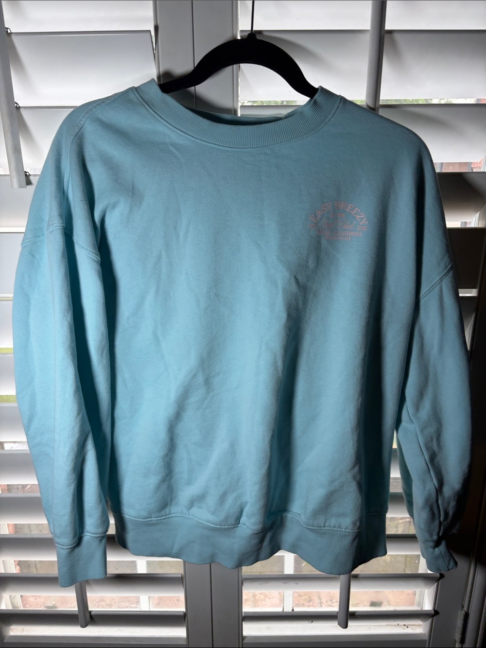 Light Blue Crewneck Sweatshirt - Old Navy Women’s Sweatshirt